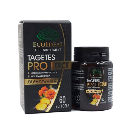 Tagetes Pro MCT, EcoIdeal, 60 capsules