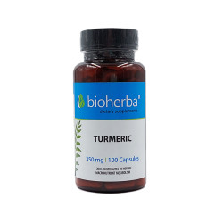 Turmeric, Bioherba, 100 capsules