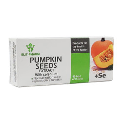 Pumpkin seeds extract with selenium, Elit-Pharm, 40 tablets