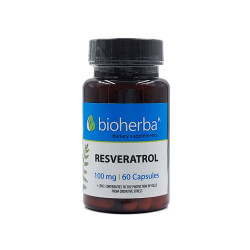 Resveratrol, Bioherba, 60 capsules