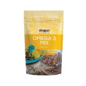 Omega 3 Mix, flax seed, hemp seed and ciha, Dragon Superfoods, 200 g