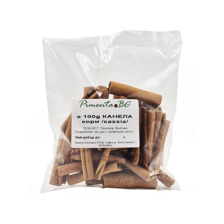 Cinnamon - bark (Cassia), Pimenta, 100 g