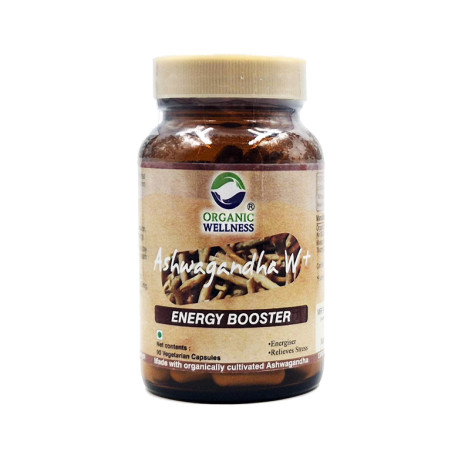 Ashwagandha W+, Organic Wellnes, 90 capsules