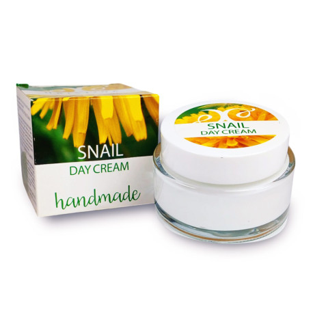 Snail Day Cream, handmade, Hristina, 50 ml