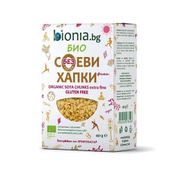 Organic Soya Cunks - extra fine, gluten free, Bionia, 450 g