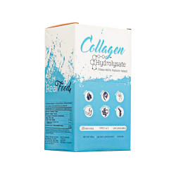 Collagen Hydrolysate, bovine collagen powder, RealFood, 20 sticks