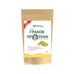 Natural Pea Protein, Raw, Bionia, 200 g