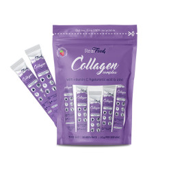 Collagen Complex with vitamin C, hyaluronic acid and zinc, RealFood, 20 sticks