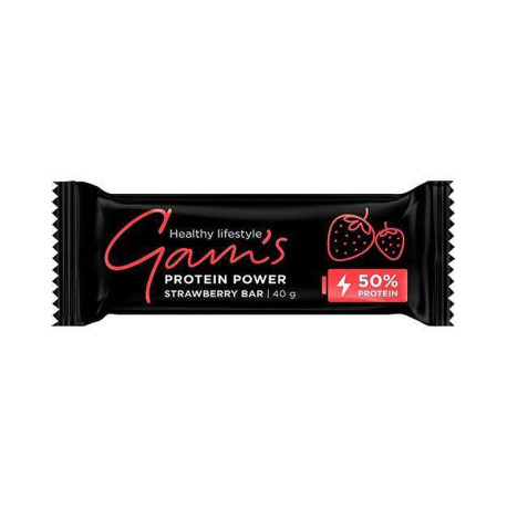 Протеинов бар - ягода, Gam's, 40 гр.
