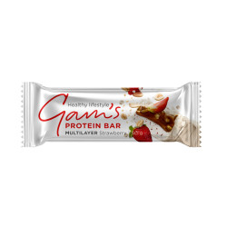 Protein Bar - Multilayer Strawberry with 25% protein, Gam's, 50 g