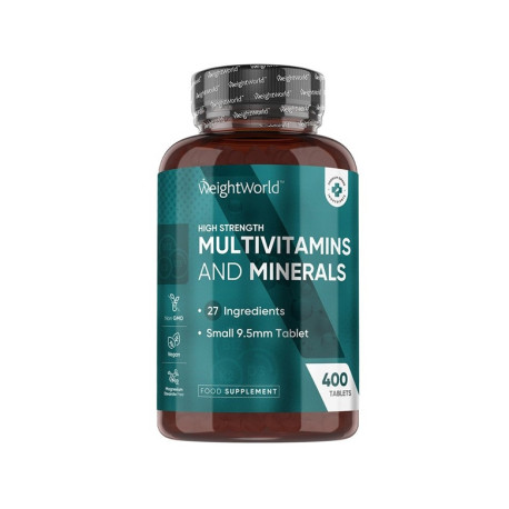 27 витамини и минерали, WeightWorld, 400 таблетки