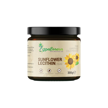 Sunflower Lecithin - liquid, Zdravnitza, 300 g