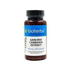 Garcinia Cambogia - extract, Bioherba, 100 capsules