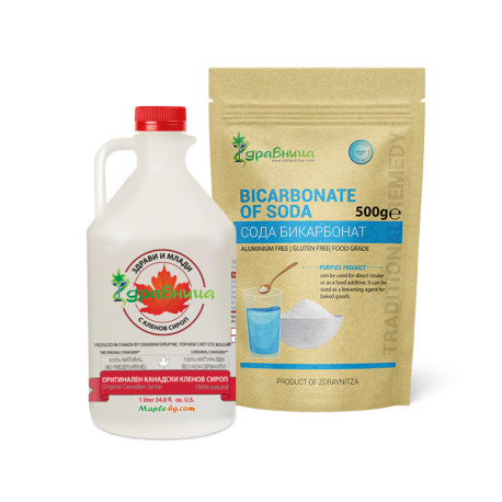 "Maple syrup and Soda" - Healthy package