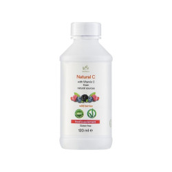 Vitamin C from Acerola and Rosehip, Benessence, 120 ml