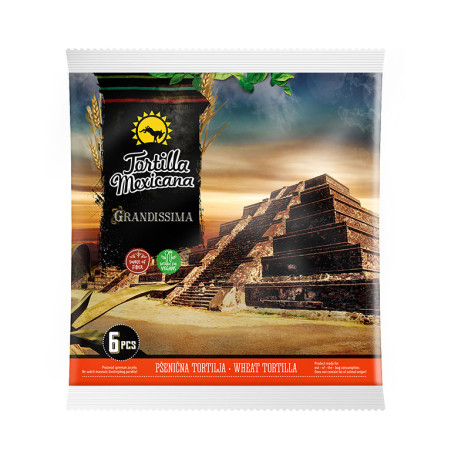 Wheat Tortilla - Grandissima, Tortilla Mexicana, 390 g Wheat Tortilla - Grandissima, Tortilla Mexicana, 390 g