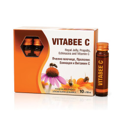 VitaBee C - royal jelly, propolis, echinacea and vit. C, Vita Sanus, 10 vials