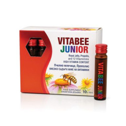 VitaBee Junioir - vitamins for kids, Vita Sanus, 10 vials