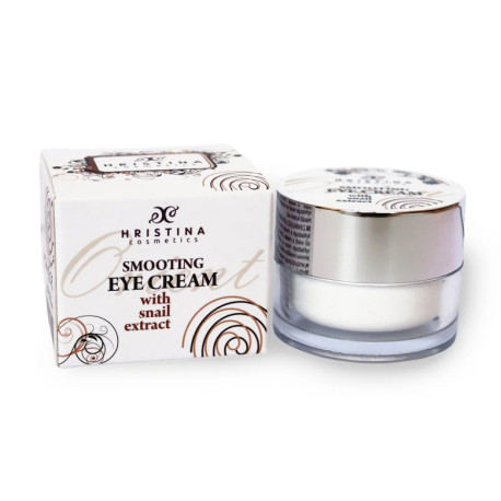 Smooting Eye Cream with Snail Extract, Hristina, 25 ml Smooting Eye Cream with Snail Extract, Hristina, 25 ml