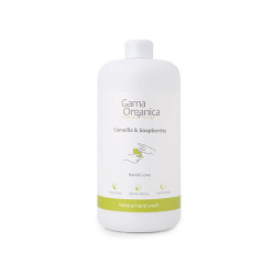 Natural Hand Wash with Camellia and Soapberries, Gama Organica, 1 liter