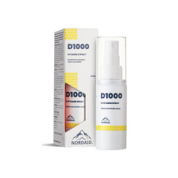 D1000 Vitamin - spray, Nordaid, 30 ml