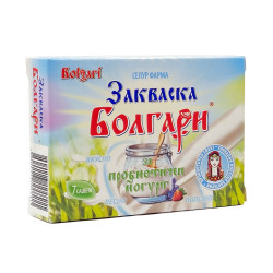Starter for homemade probiotic yogurt, Bolgari, 7 sachets