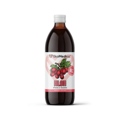 Hawthorn Syrup, EkoMedica, 500 ml Hawthorn Syrup, EkoMedica, 500 ml