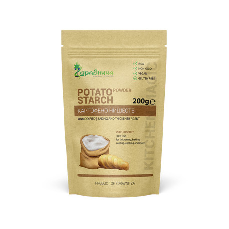Potato starch, powder, Zdravnitza, 200 g