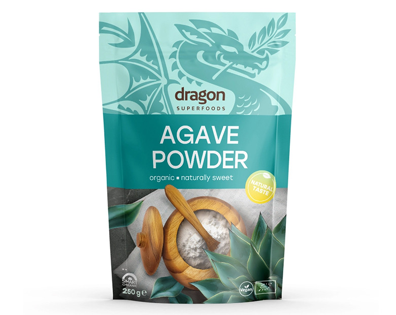 Organic Agave Powder, Dragon Superfoods, 250 g