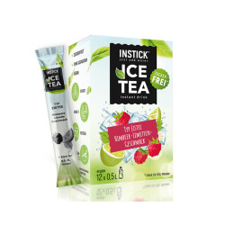 Raspberry and Lime Iced Tea, Instick, 12 sticks