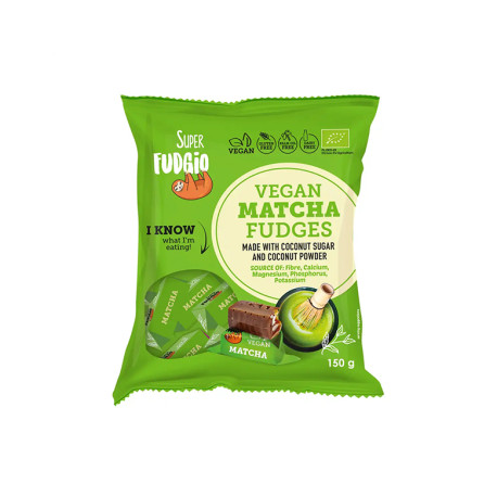 Vegan Matcha Fudges, Super Fudgio, 150 g
