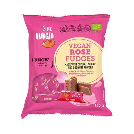 Vegan Rose Fudges, Super Fudgio, 150 g