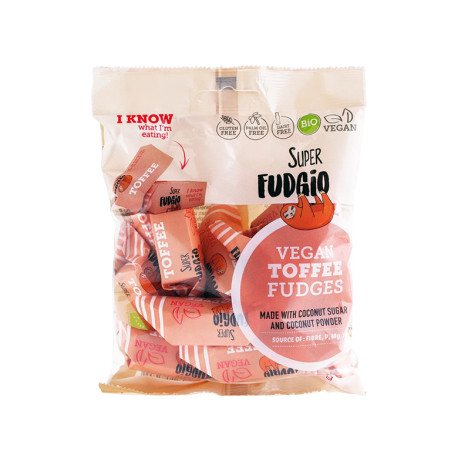 Vegan Toffee Fudges, Super Fudgio, 150 g