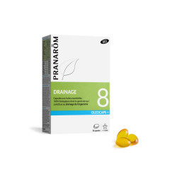 Oleocaps 8, Drainage Capsules, Pranarom, 30 capsules