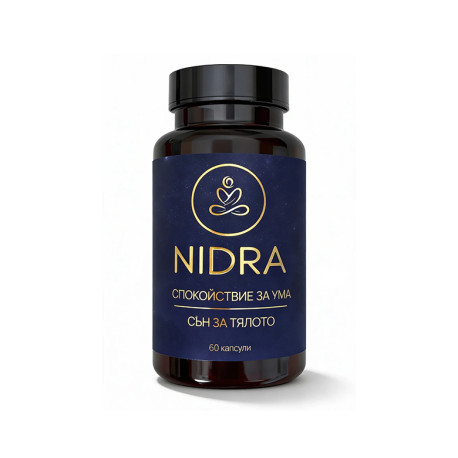 Nidra - Premium Supplement for Quality Sleep, 60 Capsules Nidra - Premium Supplement for Quality Sleep, 60 Capsules