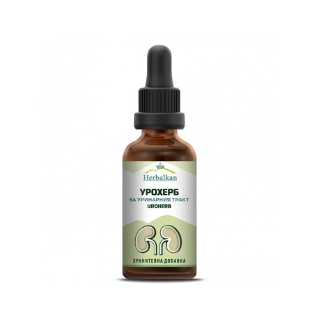 Uroherb - Tincture for Kidney and Urinary Tract Support, Herbalkan, 50 ml