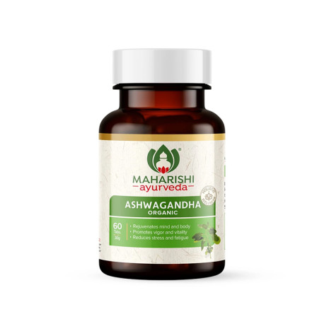 Organic Ashwagandha, Maharishi, 60 tablets Organic Ashwagandha, Maharishi, 60 tablets