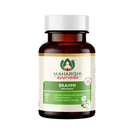 Organic Brahmi (Bacopa), Maharishi, 60 tablets