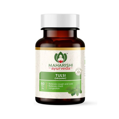 Organic Tulsi (Holly basil), Maharishi, 60 tablets Organic Tulsi (Holly basil), Maharishi, 60 tablets