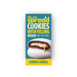 Organic Vegan Cookies - Cashew and Vanilla, Oh, My Spread, 60 g