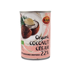 Organic Coconut Cream, Dr. Keskin, 400 ml