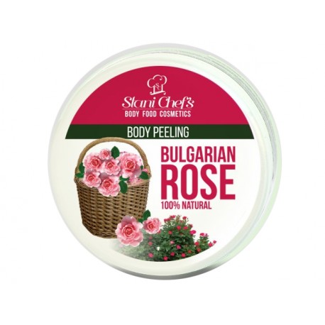 Пилинг за тяло с българска роза (десерт за кожата)