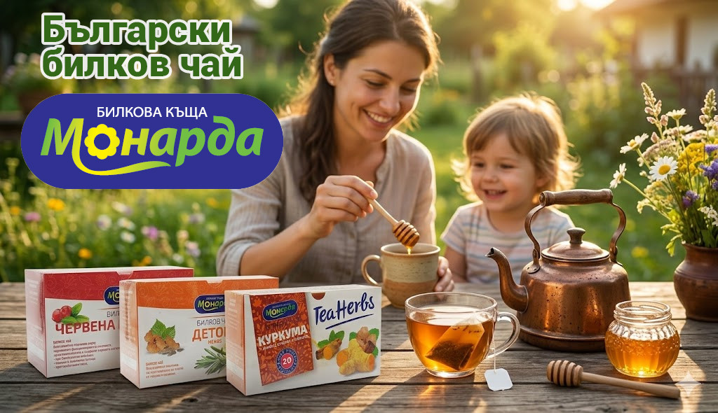 Монарда - билкови чайове от България