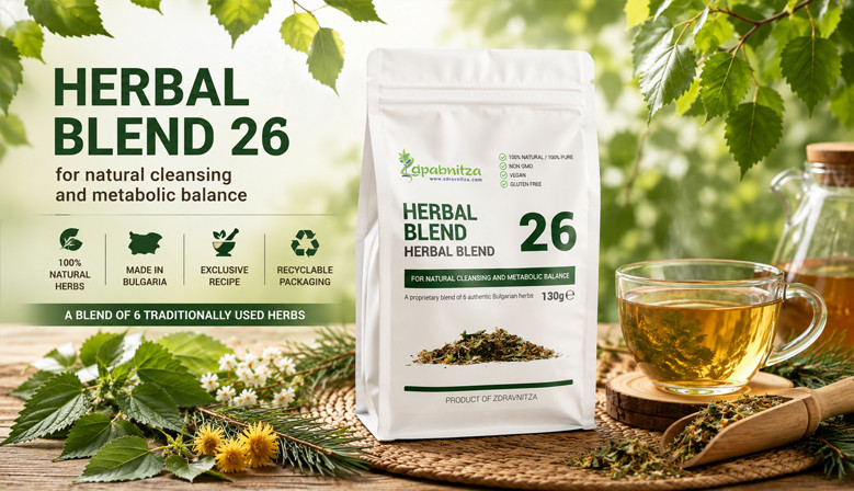 Herbal Blend 26 - Natural Cleansing & Metabolic Balance