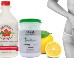 Рецепта за прочистване с кленов сироп и сода